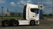 Scania S580 V8 2017 для Euro Truck Simulator 2 миниатюра 3
