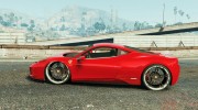 Ferrari 458 Italia 1.0.5 для GTA 5 миниатюра 2