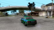 ГАЗ 3110 Милиция для GTA San Andreas миниатюра 3