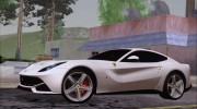 Ferrari F12 Berlinetta 2014 для GTA San Andreas миниатюра 5