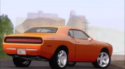 Dodge Challenger Concept para GTA San Andreas miniatura 19