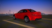 BMW 1M Coupe 2011 for GTA Vice City miniature 4