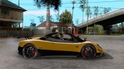 Pagani Zonda Cinque Roadster V2 for GTA San Andreas miniature 5