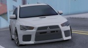 Mitsubishi Lancer X RAY-Racing Edition HD for GTA San Andreas miniature 1