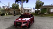 Audi RS3 2011 для GTA San Andreas миниатюра 1