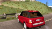 Range Rover Sport for GTA San Andreas miniature 3