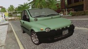 Fiat Multipla Black Bumpers для GTA San Andreas миниатюра 1