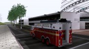 Pumper Firetruck Pierce F.D.N.Y para GTA San Andreas miniatura 3