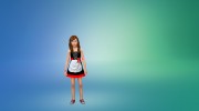 Платье Лолита para Sims 4 miniatura 3