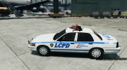 Ford Crown Victoria Police Department 2008 Interceptor LCPD para GTA 4 miniatura 2