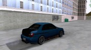Subaru Impreza WRX для GTA San Andreas миниатюра 2