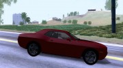 Dodge Challenger SRT8 for GTA San Andreas miniature 5
