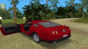 Ford Shelby GT 500 2010 for GTA Vice City miniature 6