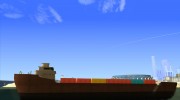 Drivable Cargoship для GTA San Andreas миниатюра 2