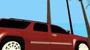 Chevrolet Suburban для GTA San Andreas миниатюра 16
