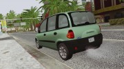 Fiat Multipla Black Bumpers for GTA San Andreas miniature 4