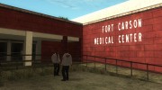 Оживление больницы в Форт Карсон for GTA San Andreas miniature 3