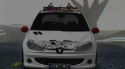 Peugeot 206 for GTA San Andreas miniature 2