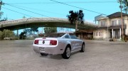 Ford Mustang GT Tunable para GTA San Andreas miniatura 4