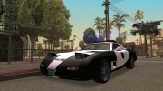 ZR-350 SFPD Police Pursuit car para GTA San Andreas miniatura 4