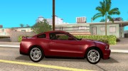 Shelby GT500 2010 для GTA San Andreas миниатюра 5