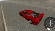 Ferrari F40 для BeamNG.Drive миниатюра 5