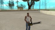 Minigun для GTA San Andreas миниатюра 4