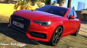 Audi A4 2017 для GTA 5 миниатюра 11