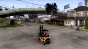 Forklift GTAIV для GTA San Andreas миниатюра 3