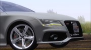 Audi RS7 2014 для GTA San Andreas миниатюра 16