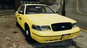 Ford Crown Victoria NYC Taxi 2004 for GTA 4 miniature 1