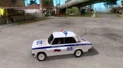 Ваз 2105 ДПС для GTA San Andreas миниатюра 2