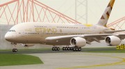 Airbus A380-800 Etihad Airways для GTA San Andreas миниатюра 8