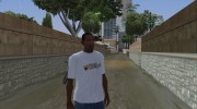 Фирменная футболка Gamemodding.net v2 para GTA San Andreas miniatura 4