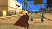 Супермен для GTA San Andreas миниатюра 4