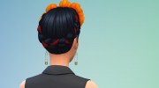 Серьги Safety Pin para Sims 4 miniatura 3
