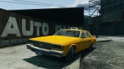 Chevrolet Impala Taxi 1983 для GTA 4 миниатюра 1