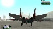 Миг-29 OVT для GTA San Andreas миниатюра 6