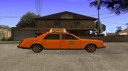 Taxi Washington для GTA San Andreas миниатюра 5
