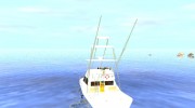 Sport fishing yacht для GTA 4 миниатюра 4