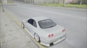Nissan Skyline R33 для GTA San Andreas миниатюра 3