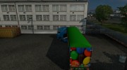 M&M’s cooliner trailer mod by BarbootX para Euro Truck Simulator 2 miniatura 9
