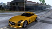 Mercedes-Benz SLS (AMG) V12 TT Black Revel для GTA San Andreas миниатюра 1