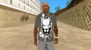 Bulldog T-shirt para GTA San Andreas miniatura 1