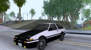 1983 Toyota Sprinter Trueno (Initial D) Beta для GTA San Andreas миниатюра 1