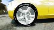 Chevrolet Camaro Bumblebee for GTA 4 miniature 11