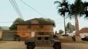 Hummer H1 Army для GTA San Andreas миниатюра 3