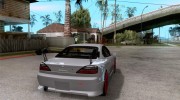 Nissan Silvia S15 face S13 V.2 для GTA San Andreas миниатюра 4
