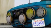 Lancia Fulvia для GTA San Andreas миниатюра 9