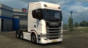 Scania S580 V8 2017 для Euro Truck Simulator 2 миниатюра 1